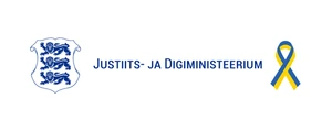 Estonian Ministry of Justice and Digital Affairs logo